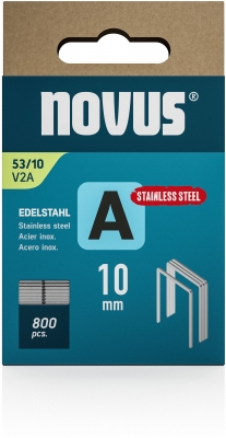 Capse Novus din sarma subtire, A tip 53, 10 mm, 800 buc/cutie